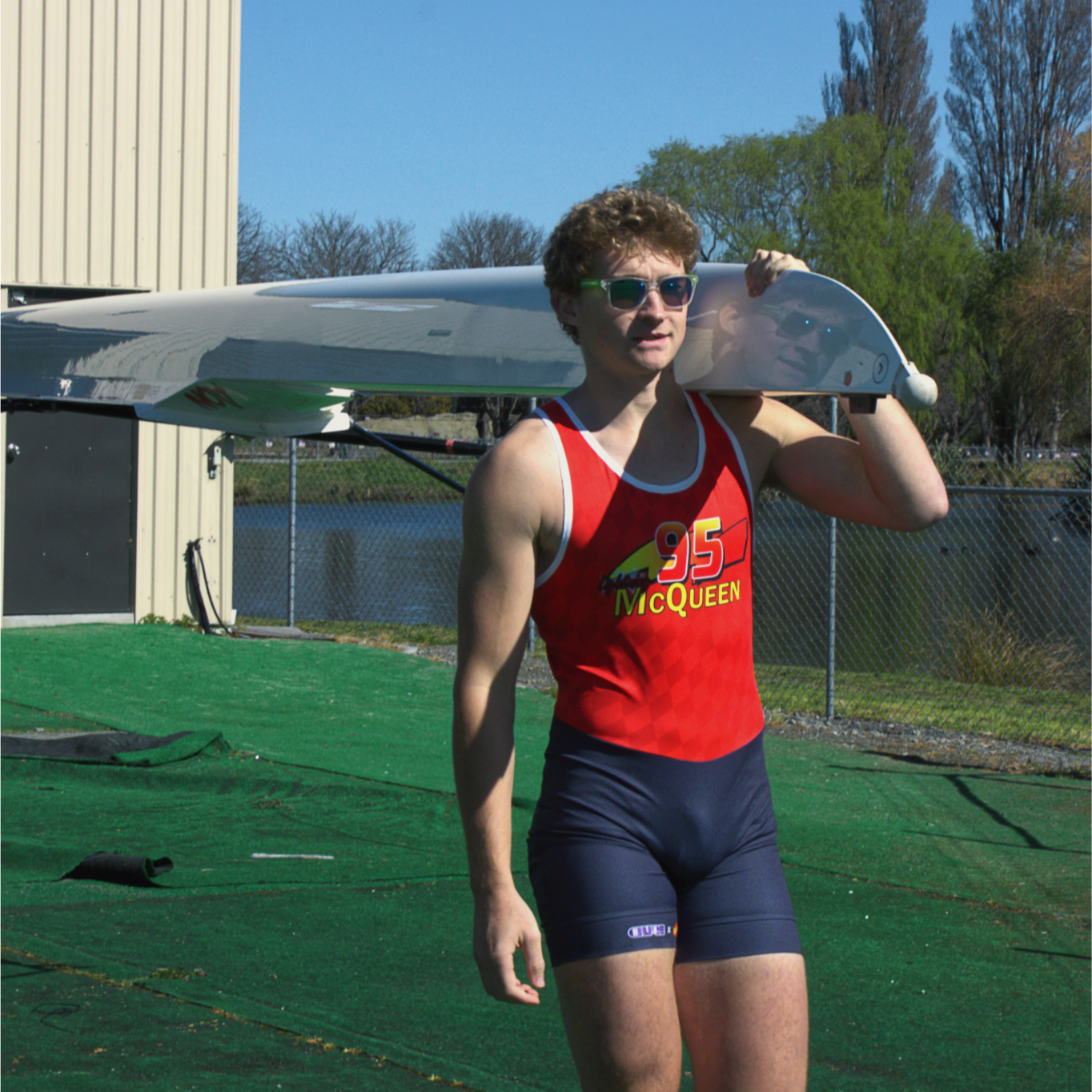 Mens, Lightning McQueen Rowsuits